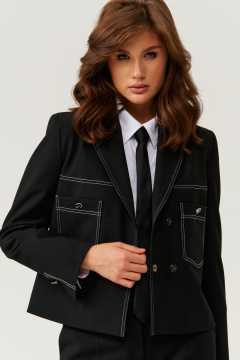 Жакет Панда 104030 черный - фото 3