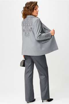 Брюки, жакет Fita 3091 графит - фото 3