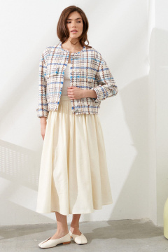 Юбка C. of PAPAYA NEW 1783 сливочный - фото 3