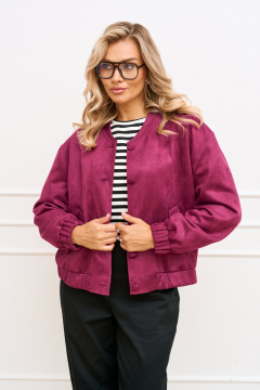 Бомбер AMUAR 1022-3 бордо - фото 4