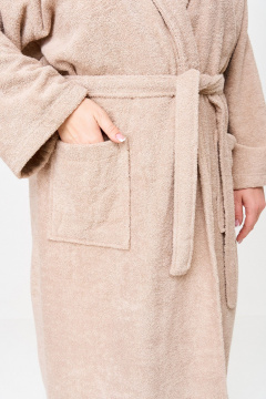 Халат Michel chic 111 бежевый - фото 4