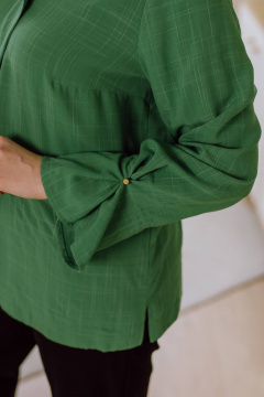 Блуза КАЛИНКА ВВ-3981-В24 зеленый - фото 3
