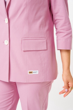 Жакет БелЭльСтиль 412-3_03_22 розовый - фото 3