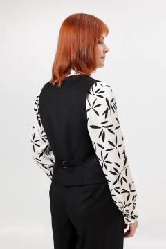 Жилет Соджи 641 черный - фото 5