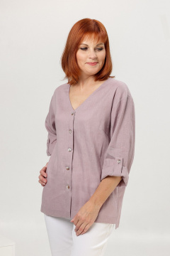 Блуза Соджи 664 лавандовый - фото 1
