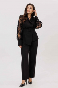 Брюки, жакет Mislana 1207 черный - фото 3