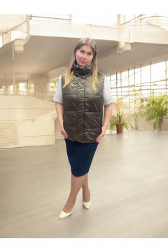 Жилет Франтишка 25с-104-с78_176 бронза - фото 1