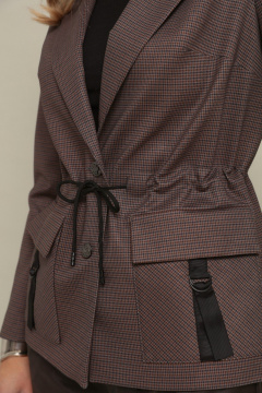 Жакет LM М11 коричневый - фото 3