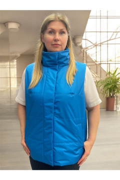 Жилет Франтишка 25с-104-с78_176 темная-бирюза - фото 2