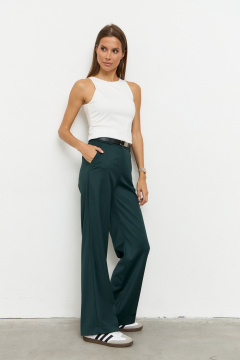 Брюки Luitui R2075 изумрудный - фото 3