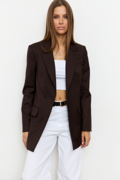 Жакет Luitui R3012 коричневый - фото 4