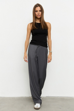 Брюки Luitui R2078 темно-серый - фото 2