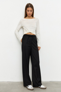 Брюки Luitui R2078 черный - фото 3