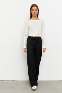 Брюки Luitui R2078 черный - фото 2