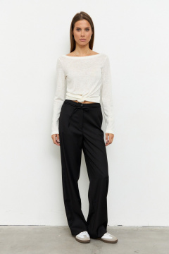 Брюки Luitui R2078 черный - фото 1