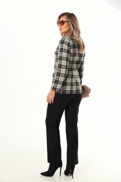 Брюки, жакет LM К111066 клетка - фото 5