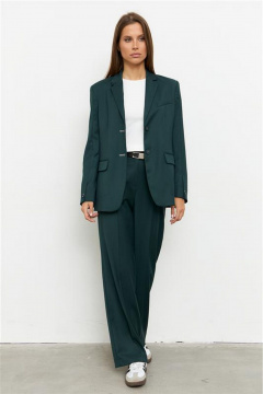 Жакет Luitui R3017 изумрудный - фото 3