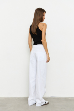 Брюки Luitui R2079
 белый - фото 5