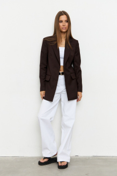 Брюки Luitui R2079
 белый - фото 3