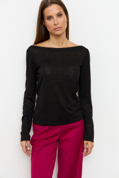 Джемпер Luitui R5087
 черный - фото 1