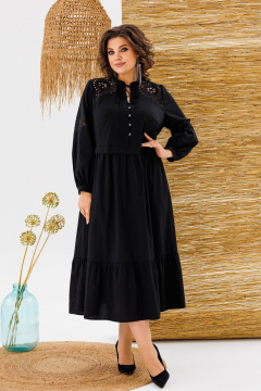 Платье Romanovich Style 1-2721 чёрный - фото 2