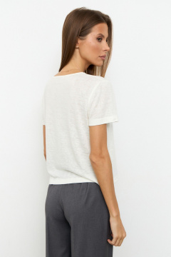 Джемпер Luitui R5086 
молочный - фото 2