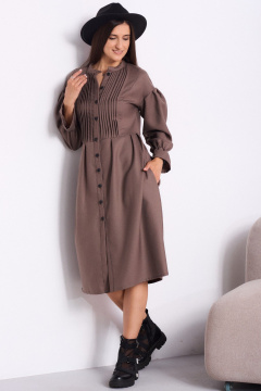 Платье Celentano lite 5051.1 пыльная_роза - фото 2