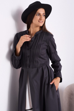 Платье Celentano lite 5052.1 графит - фото 2