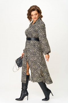 Платье Anastasia 1270 принт - фото 3