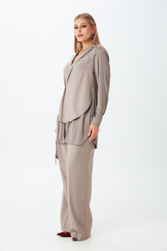 Брюки, жакет LM К1460165 мокко - фото 5