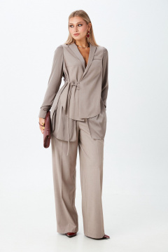 Брюки, жакет LM К1460165 мокко - фото 2