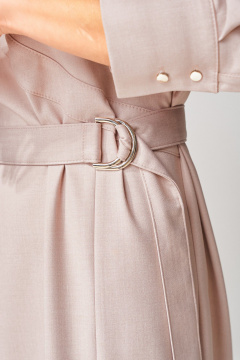 Платье Laikony L-043 бежево-пудровый - фото 4