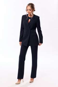 Брюки, жакет Golden Valley 6687 темно-синий - фото 1