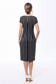Платье Golden Valley 4654-1 черно-белый - фото 3