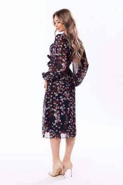 Платье Golden Valley 44269 темно-синий - фото 4