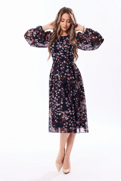 Платье Golden Valley 44269 темно-синий - фото 1