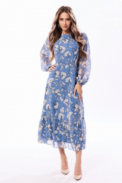 Платье Golden Valley 44255 голубой - фото 1