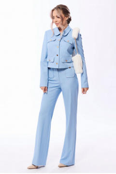 Брюки, жакет Golden Valley 6671 голубой - фото 2
