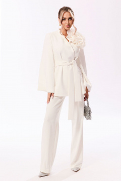 Брюки, жакет Golden Valley 6691 молочный - фото 1