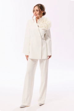 Брюки, жакет Golden Valley 6691 молочный - фото 2