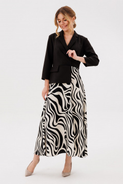 Платье Ambera Style 1034-4 черный - фото 3