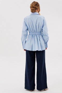 Блуза Amberа Style 1127 голубой - фото 4