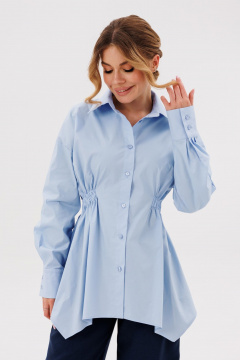 Блуза Amberа Style 1127 голубой - фото 3