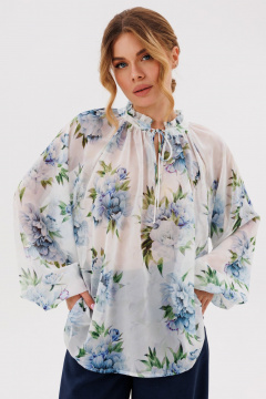 Блуза Amberа Style 1128 молоко - фото 1