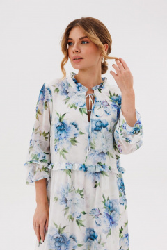 Платье Ambera Style 1130 молоко - фото 2