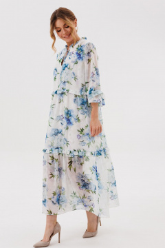 Платье Ambera Style 1130 молоко - фото 5