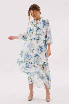 Платье Ambera Style 1130 молоко - фото 3