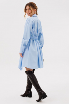 Платье Ambera Style 1131 голубой - фото 3