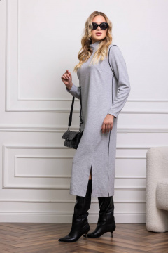 Платье КАЛИНКА ВТ-4488-024 серый - фото 2