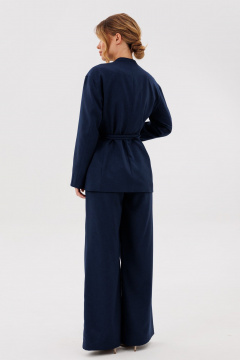 Брюки, жакет, пояс Amberа Style 2132 синий - фото 5